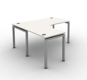 Soho2 core desk with 1600 x 1600mm top