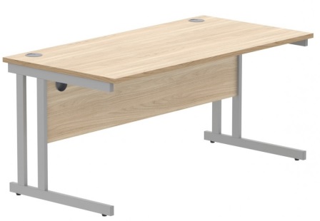 Start twin upright cantilever frame desks. (600/800mm deep)