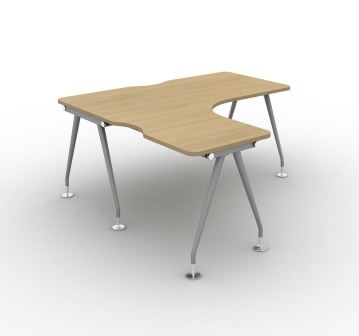 Vega core desk. 1600 x 1600mm top