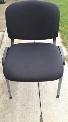Soul deep cushioned seat and back 4-leg side chair